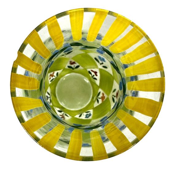 Tracy Porter TCL2 Collection Blown Glass Painted 6" Bud Vase - Picture 3 of 7